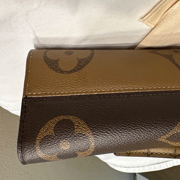 Louis Vuitton Tan and Brown Monogram Satchel - Picture 8 of 14